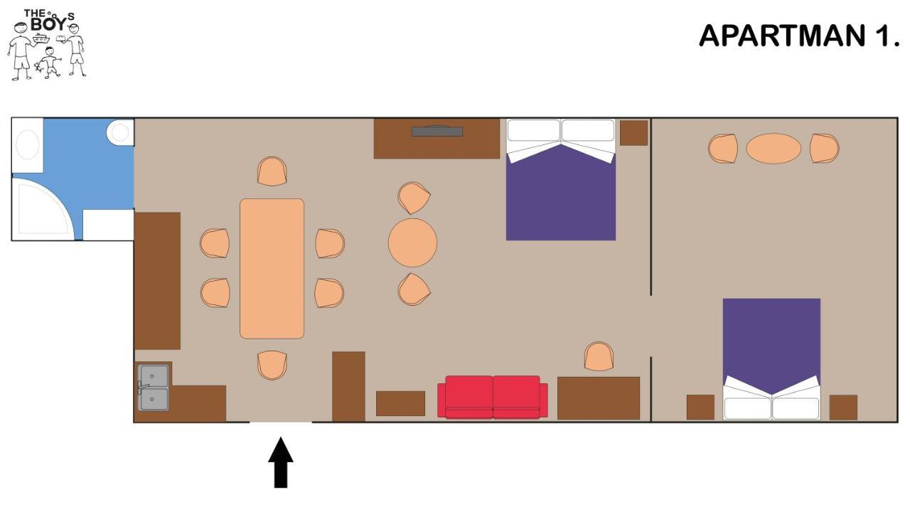 The Boys Apartman Siofok Exterior photo