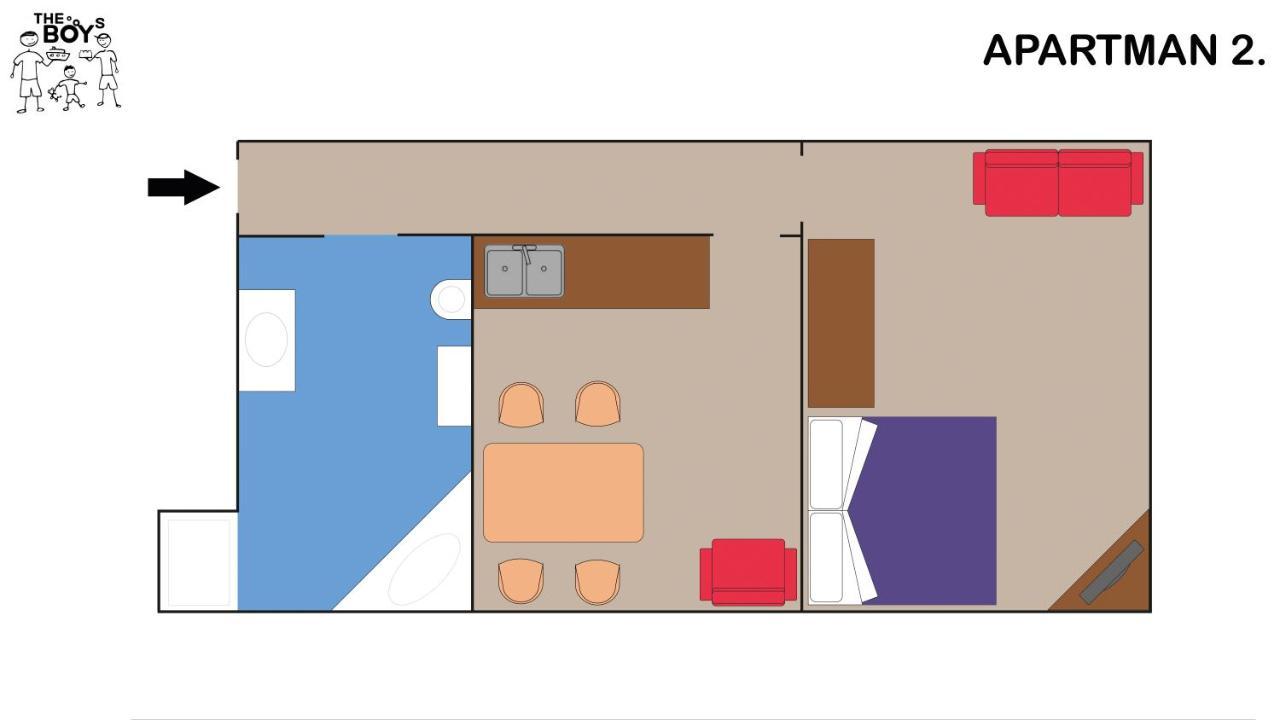 The Boys Apartman Siofok Exterior photo